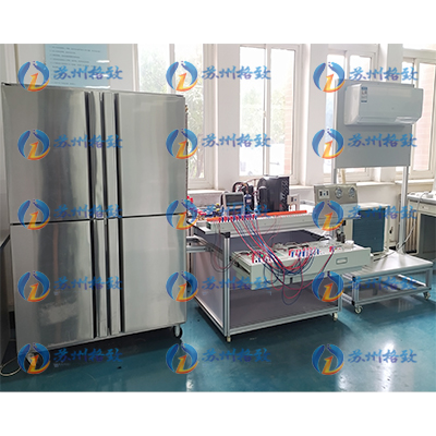 沈阳某高校空调制冷实训装置调试现场