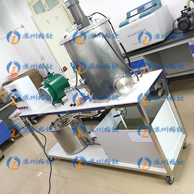 信阳某高校固废与有害垃圾处理实验装置安装调试现场