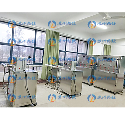 综合传热性能实验台等热工基础实验室设备安装现场
