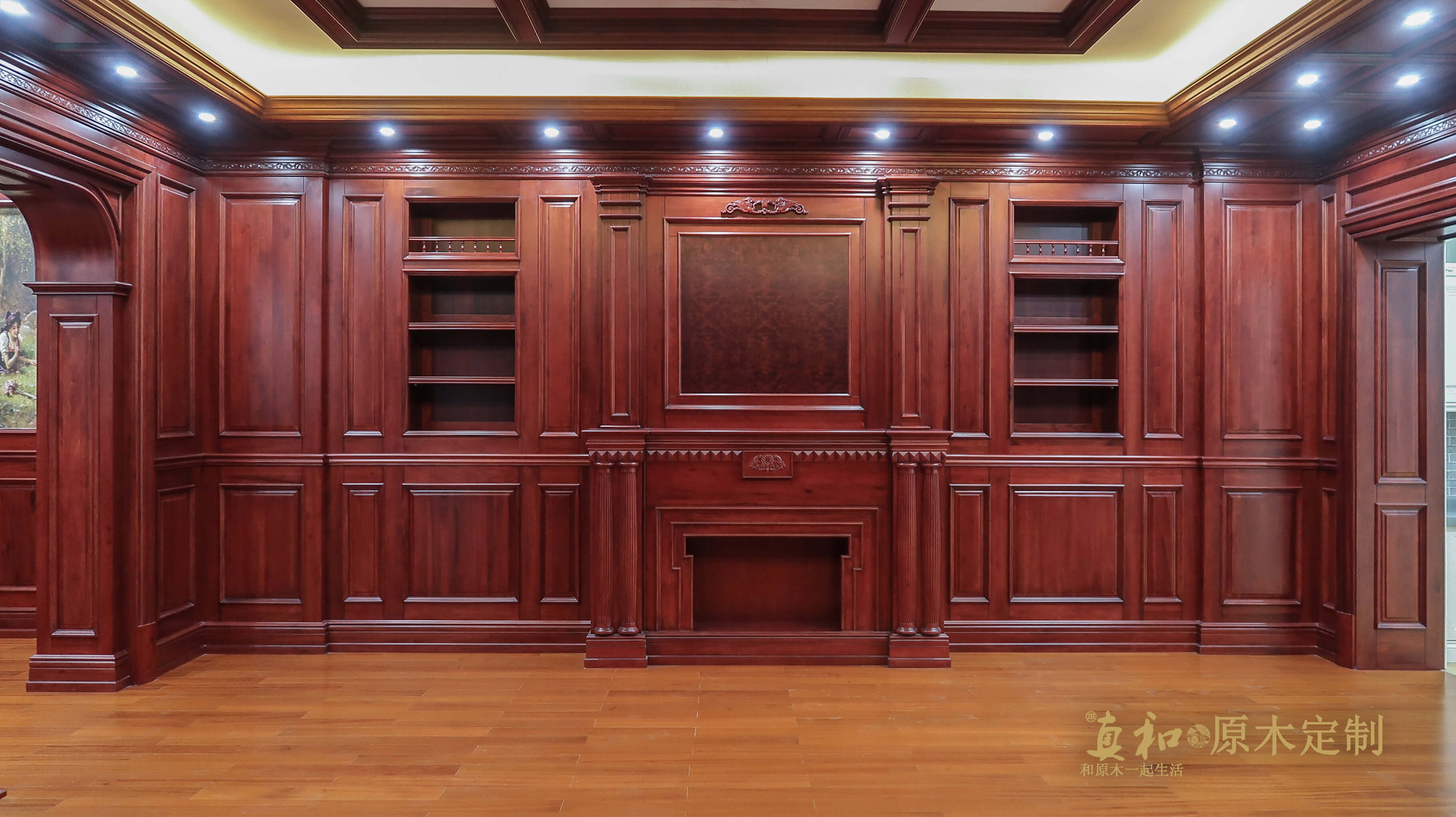 真和全屋原木定制，最细致的打磨