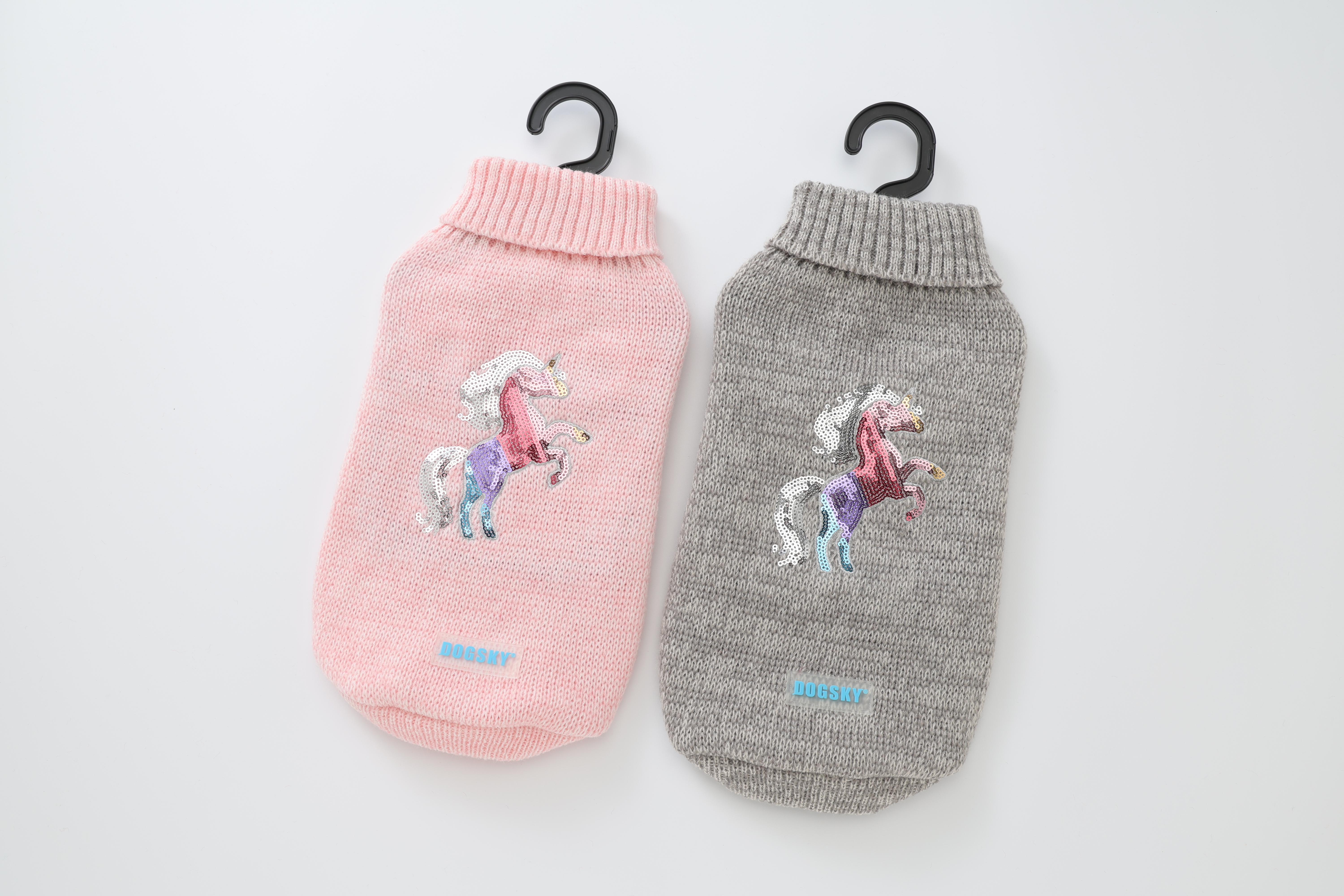 2025秋冬珠片绣马宠物毛衣狗狗猫咪针织时尚保暖外套