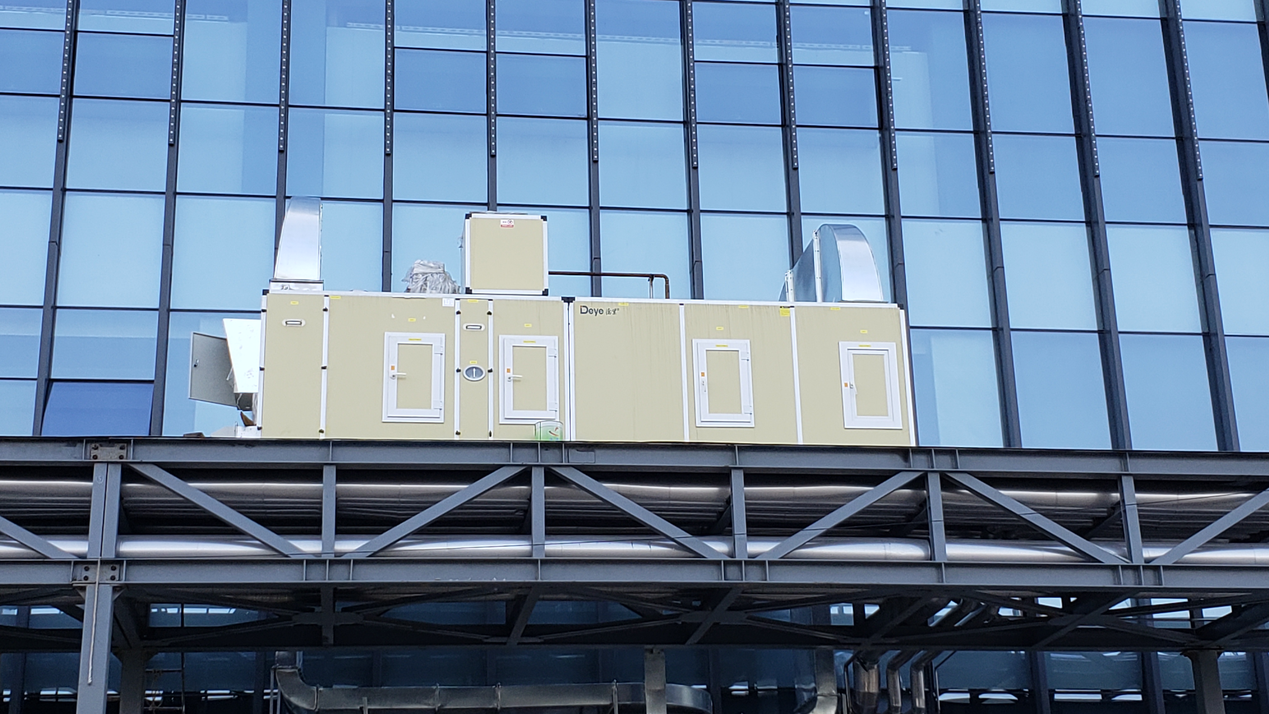 生物医药公司使用德业组合式转轮除湿机组