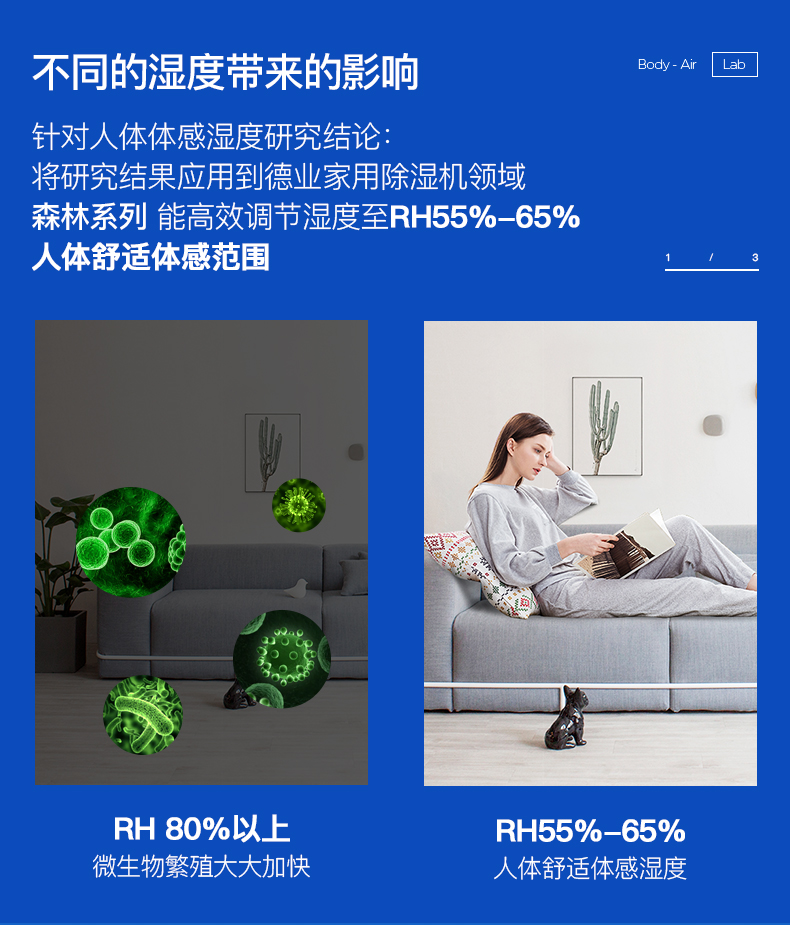 德业变频除湿机 DYD-V58A3
