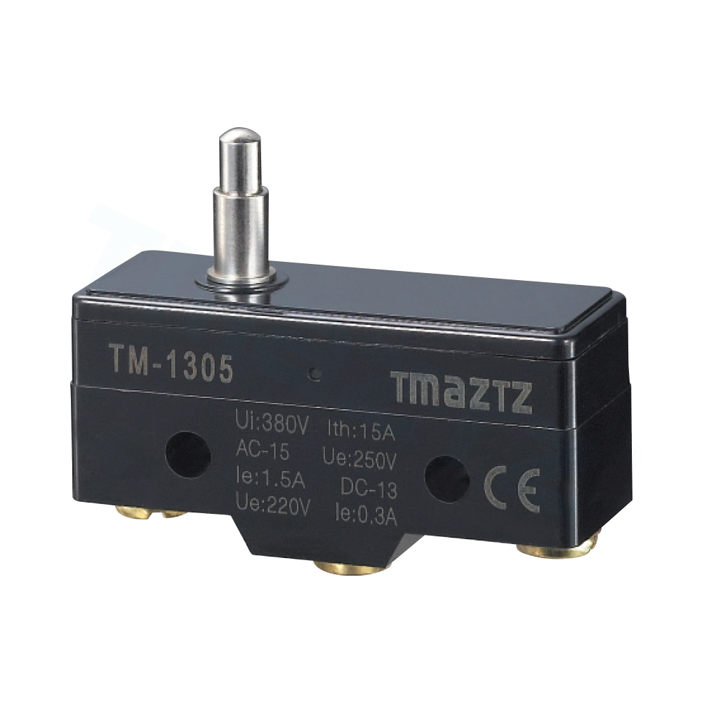 TM-1305塞柱长按钮型微动开关