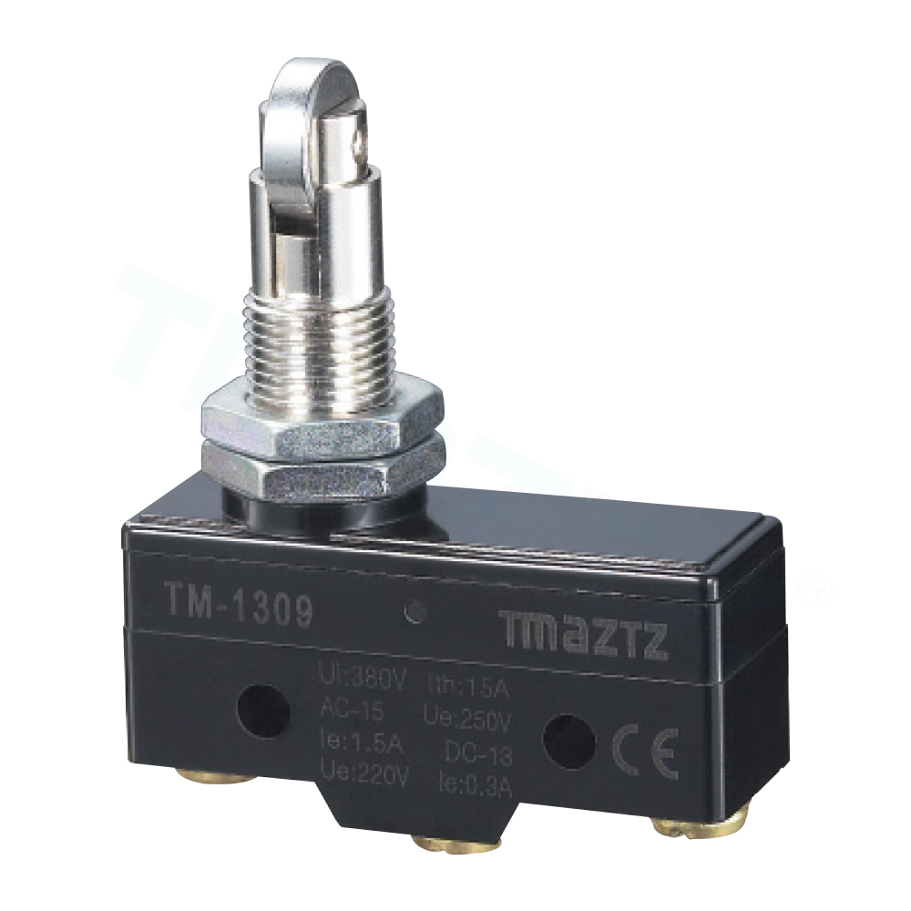 TM-1309交叉滚轮塞柱型微动开关