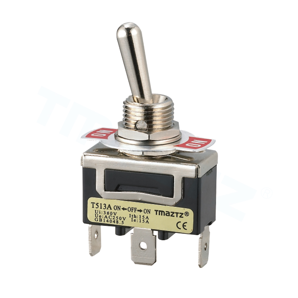 T513A  T5R13A ON-OFF-ON 3端子型钮子开关