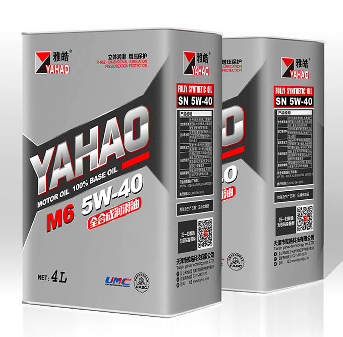 M6 5W-40 全合成润滑油-4L