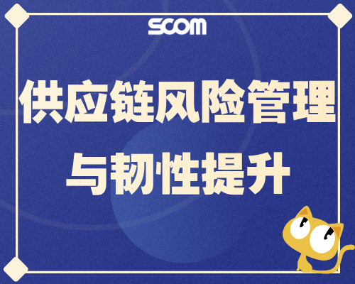 2026 SCM02-供应链风险管理与韧性提升