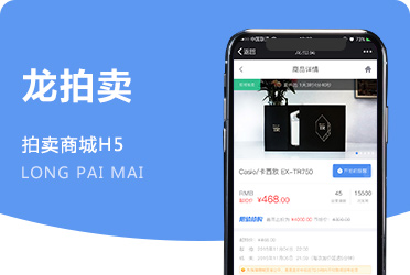 《龙拍卖》在线商品拍卖系统