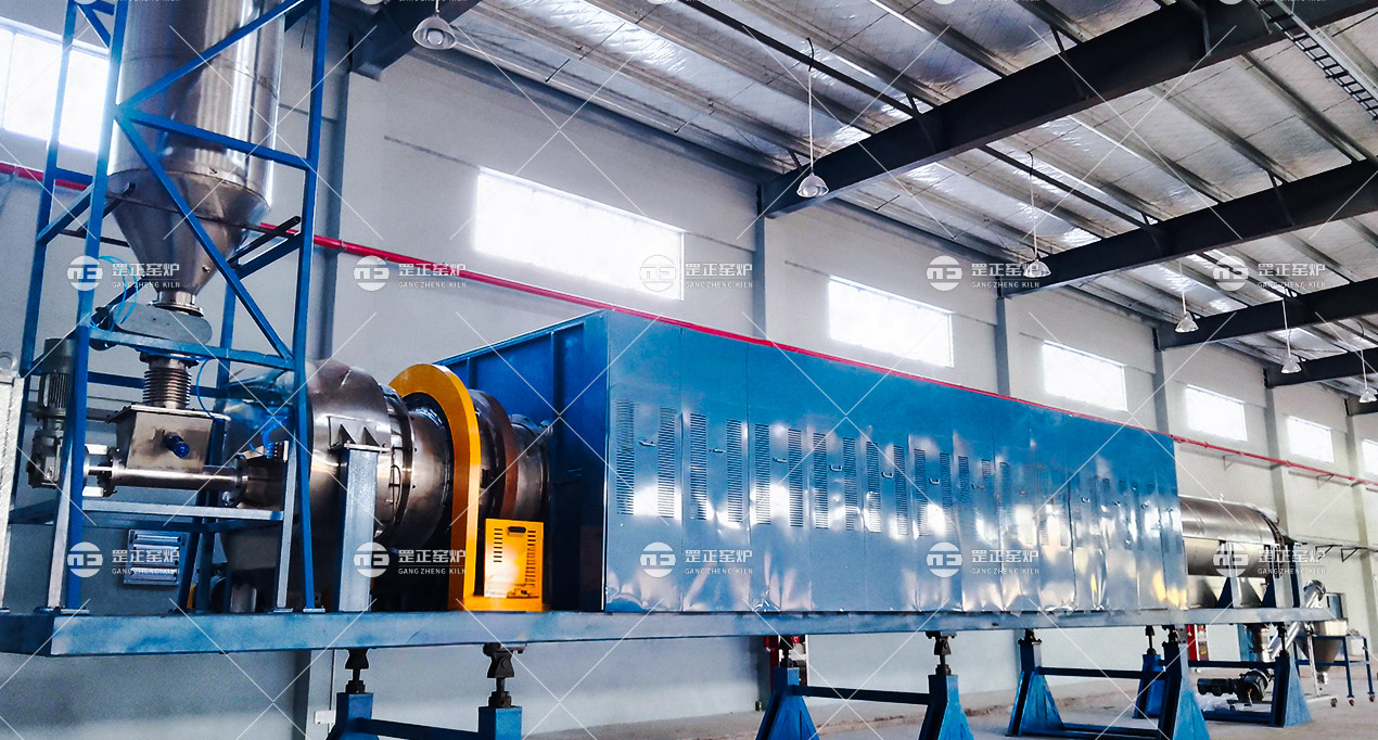 超级活性炭碱活化炉设备案例