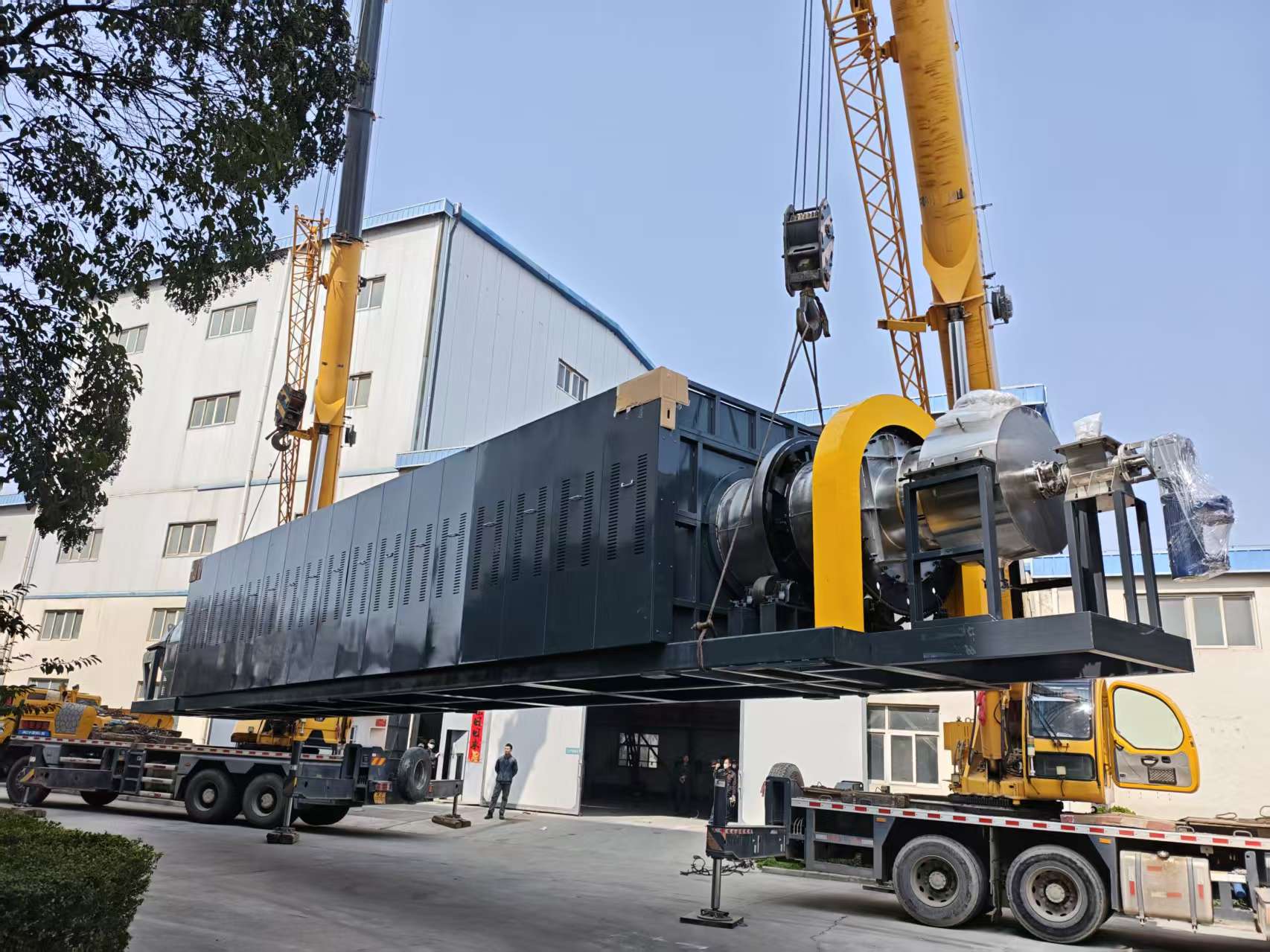 整装待发，赋能绿色碳材｜罡正多孔碳活化连续式回转炉顺利启运