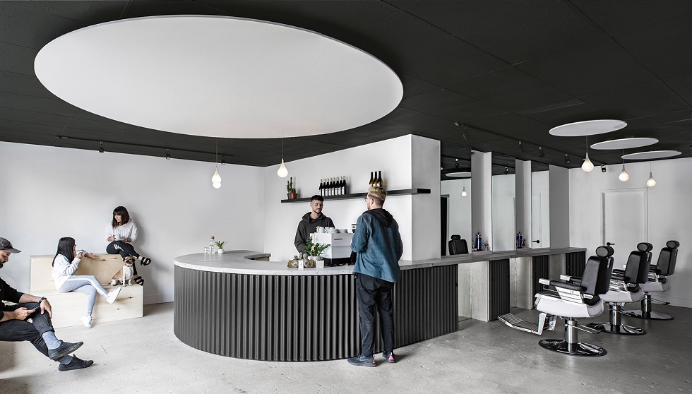 小空间整合多功能，Juice理发店