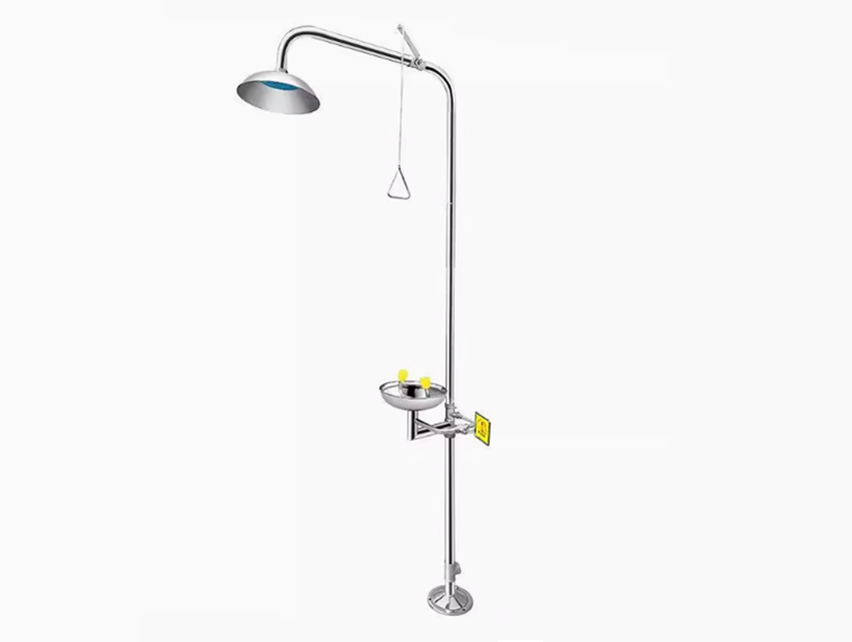 不锈钢立式洗眼器