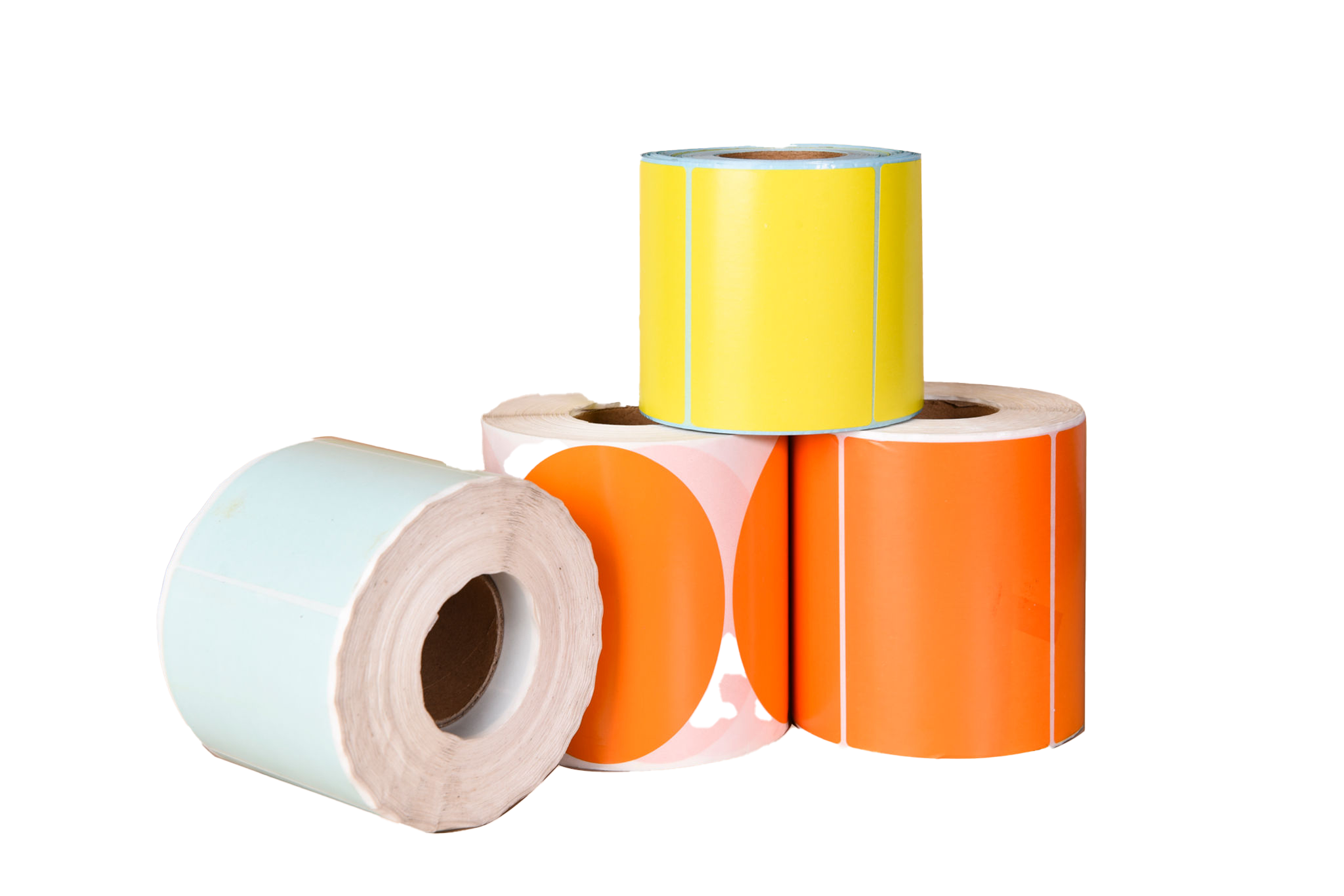 彩色不干胶标签