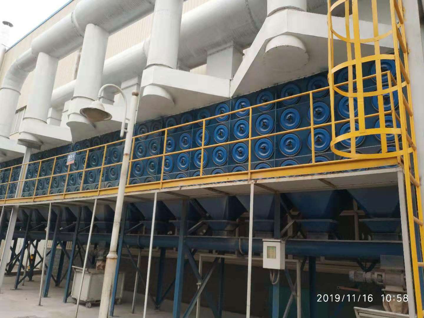 保定市长城控股集团有限公司精工压铸顺平制造部低压除尘设备高压二氧化碳灭火系统