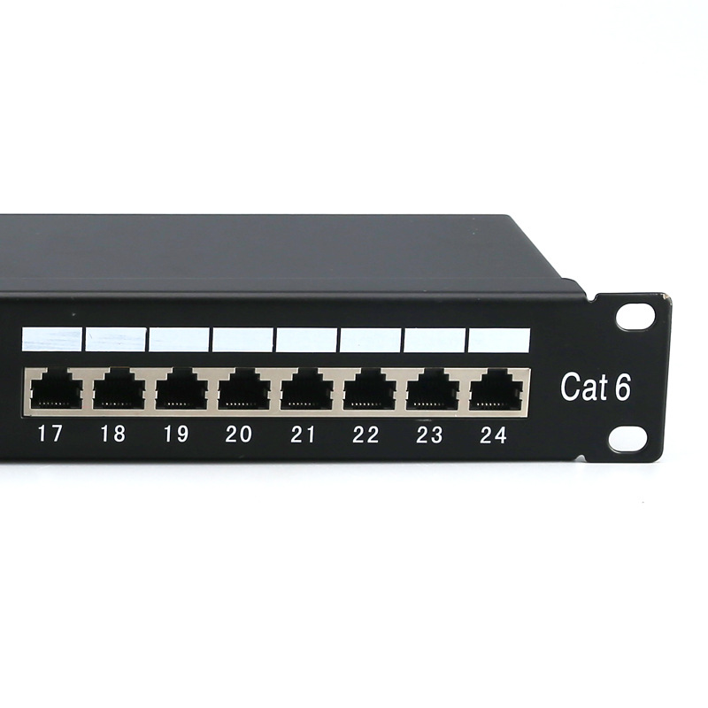 厂家直销屏蔽通用型多功能千兆CAT6超五类六类CAT5E网络配线架