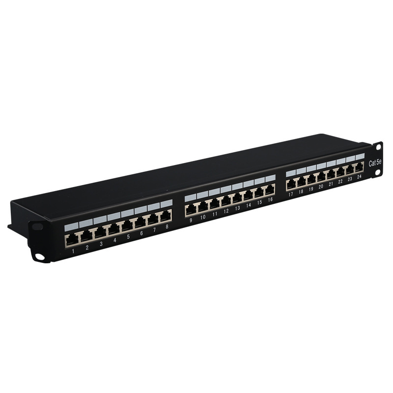 厂家直销屏蔽通用型多功能千兆CAT6超五类六类CAT5E网络配线架