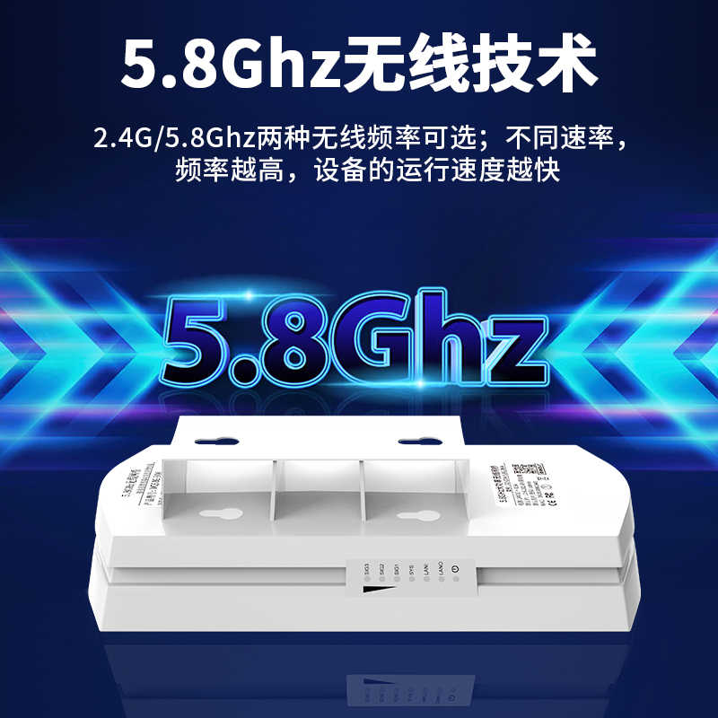 北讴室外无线网桥一对千兆监控专用1/3/5公里摄像头ap无线网络桥接电梯专用中继器wifi传输点对点大功率