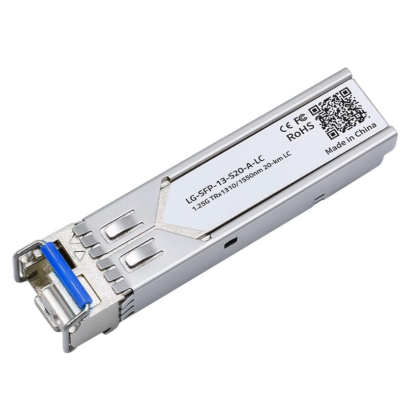 洪亚威视 单模单纤 单纤双向千兆单模单芯20KM SFP BIDI光纤模块