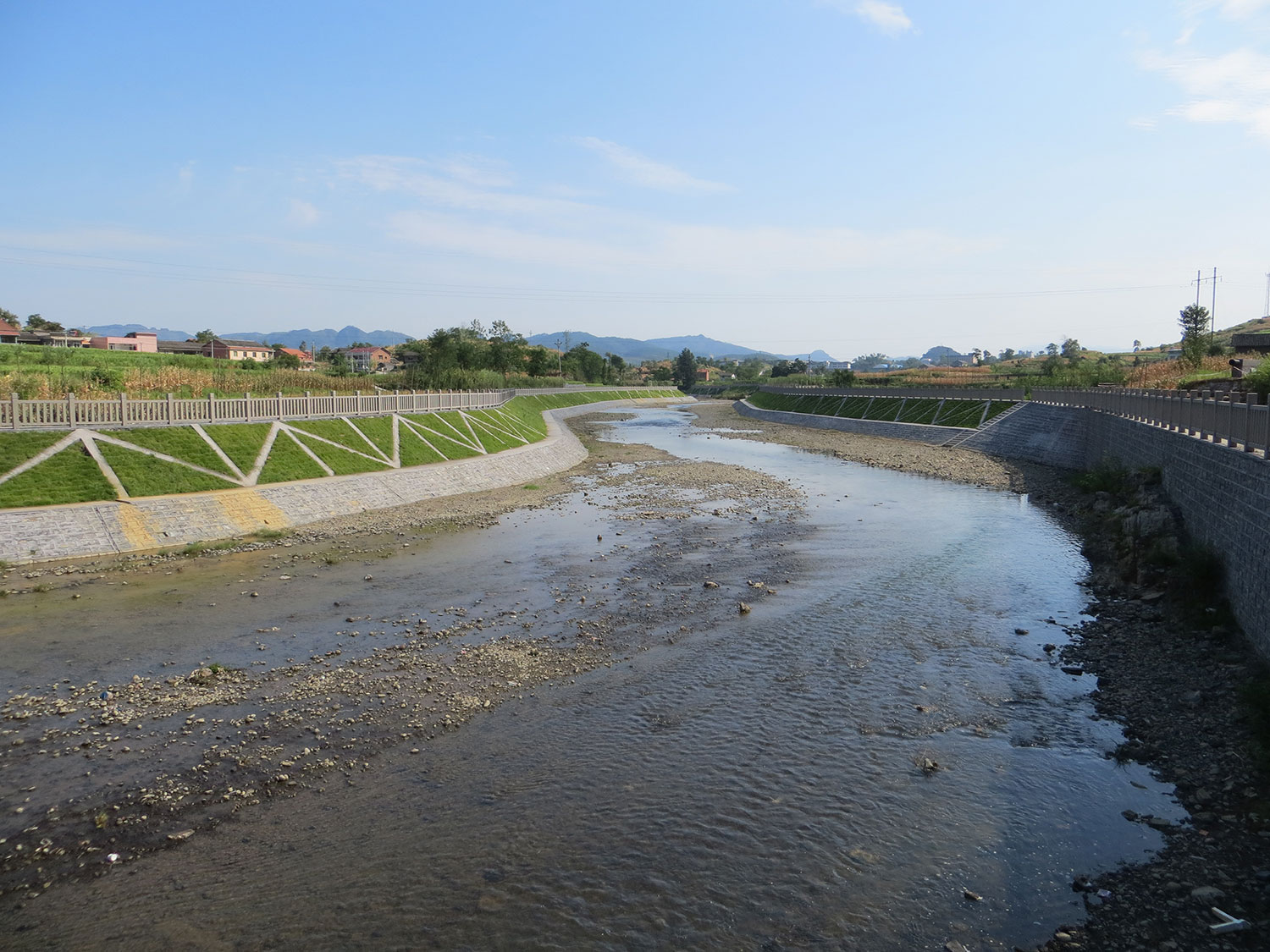 南川区鸭江水江镇河段综合治理工程