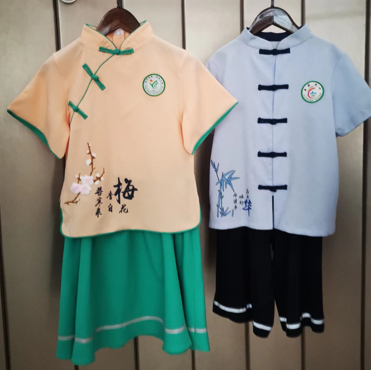 中华范式学生装中国风款