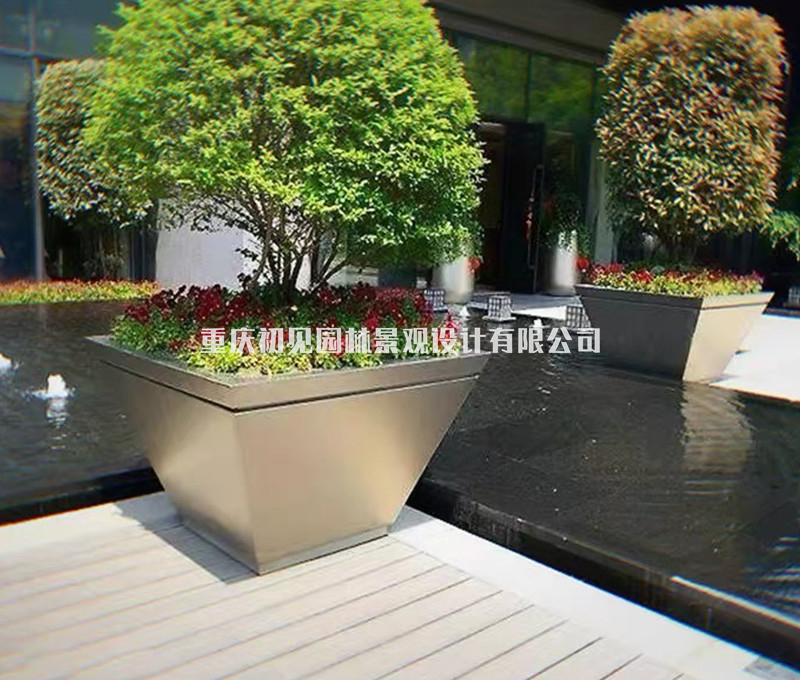 镀锌板花箱