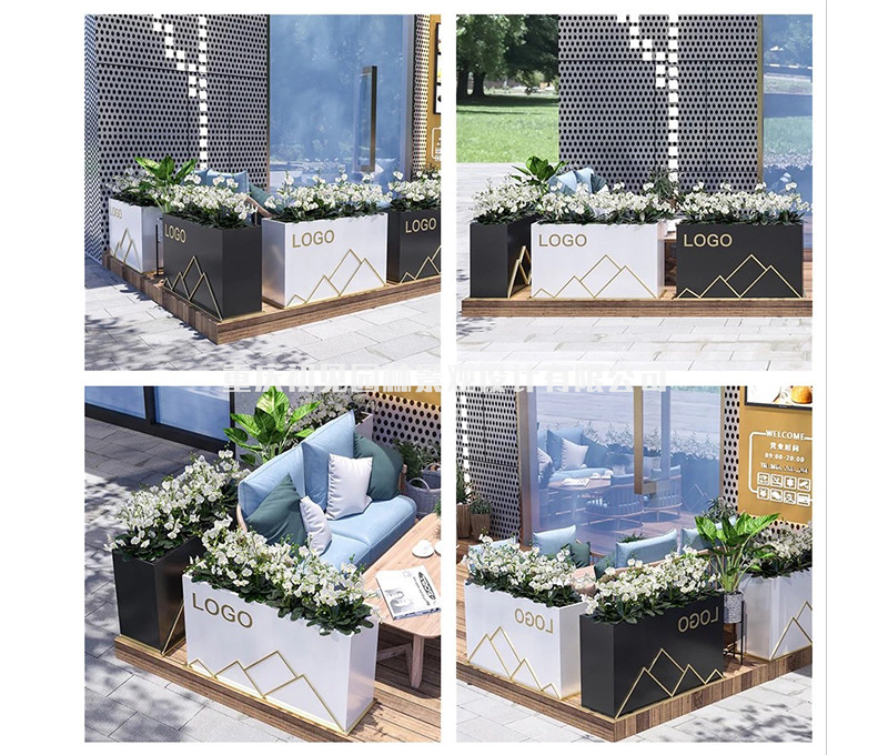 镀锌板花箱