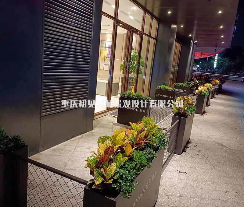 镀锌板花箱