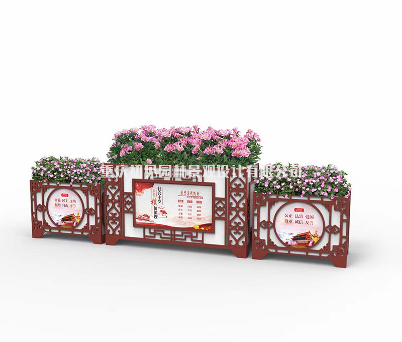 镀锌板花箱