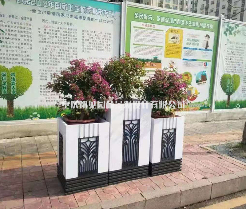 镀锌板花箱