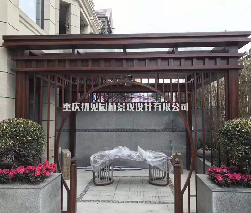 凉亭廊架