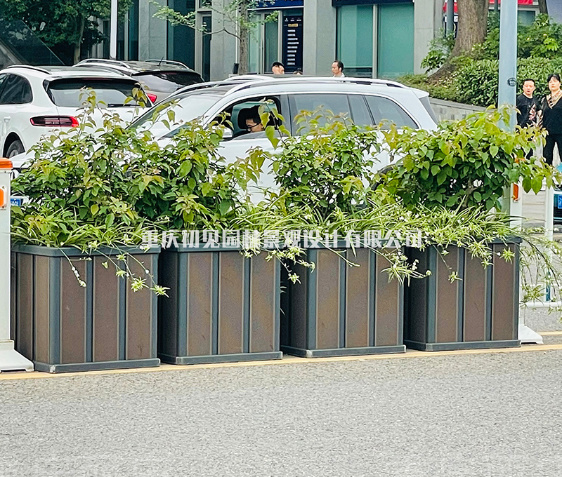 塑木花箱
