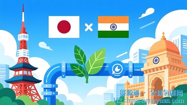 印度与日本将合作推广清洁氢/氨生态系统