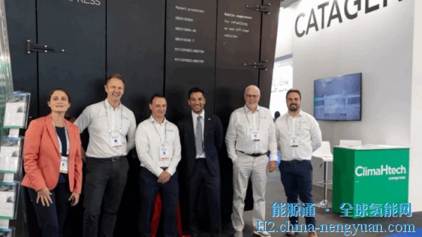 CATAGEN推出革命性的液体活塞氢气压缩机