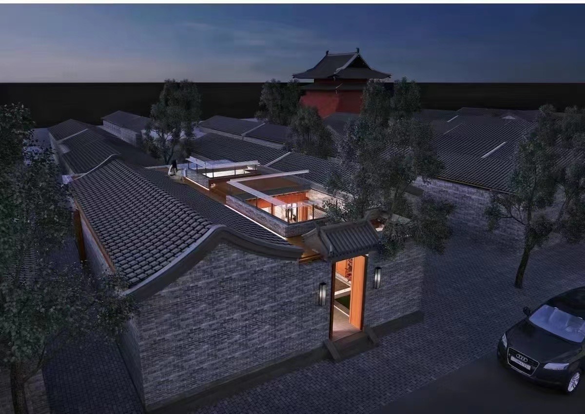 西城区 旧鼓楼大街 临街院子