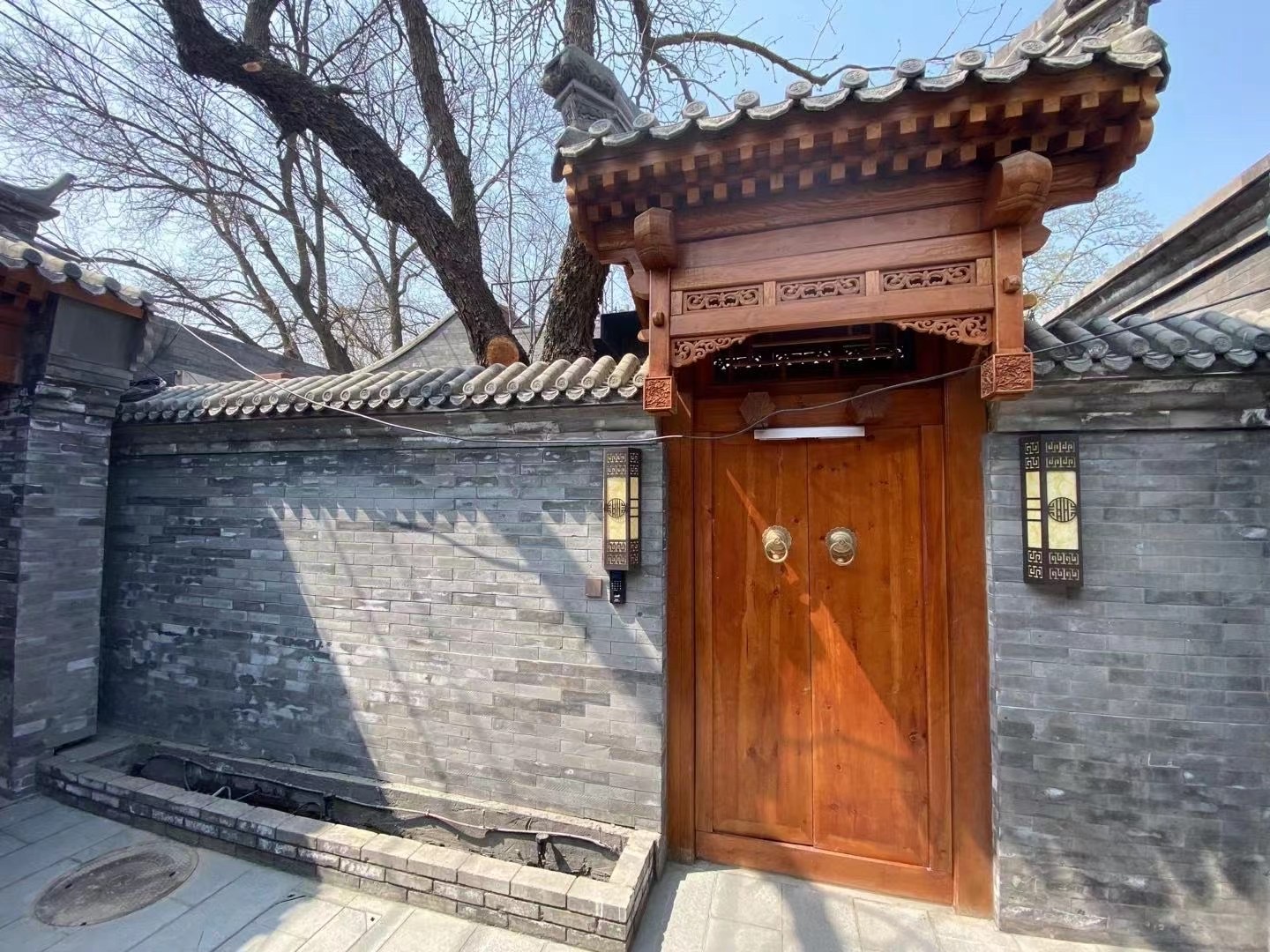 雍和宫 簋街北京四合院出租 四合院独院出租
