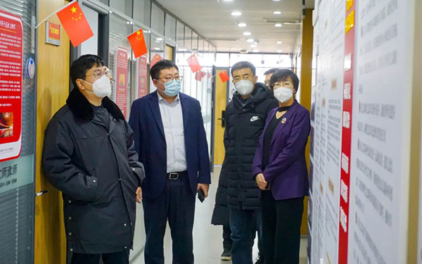 和平区司法局张洪铭局长一行莅临京师(沈阳)分所调研走访