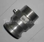 Aluminum camlock coupling part F