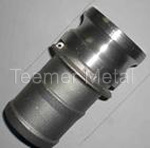 Aluminum camlock coupling part E