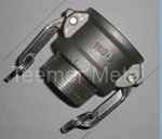 Aluminum camlock coupling part B