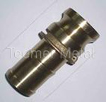 Brass camlock coupling part F