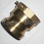 Brass camlock coupling part A