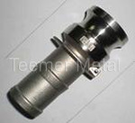 Stainless steel camlock coupling part E