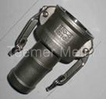 Stainless steel camlock coupling part C