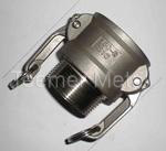 Stainless steel camlock coupling part B