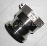 Stainless steel camlock coupling part A