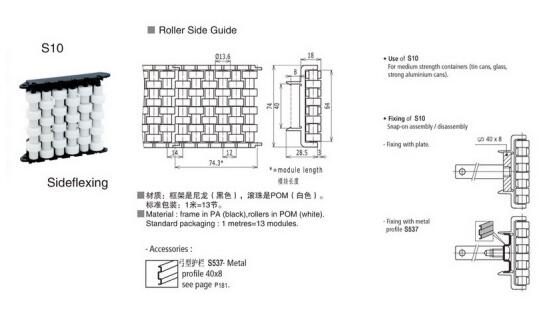 S10滚珠护栏