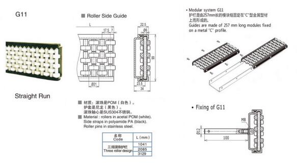 G11三排滚珠护栏