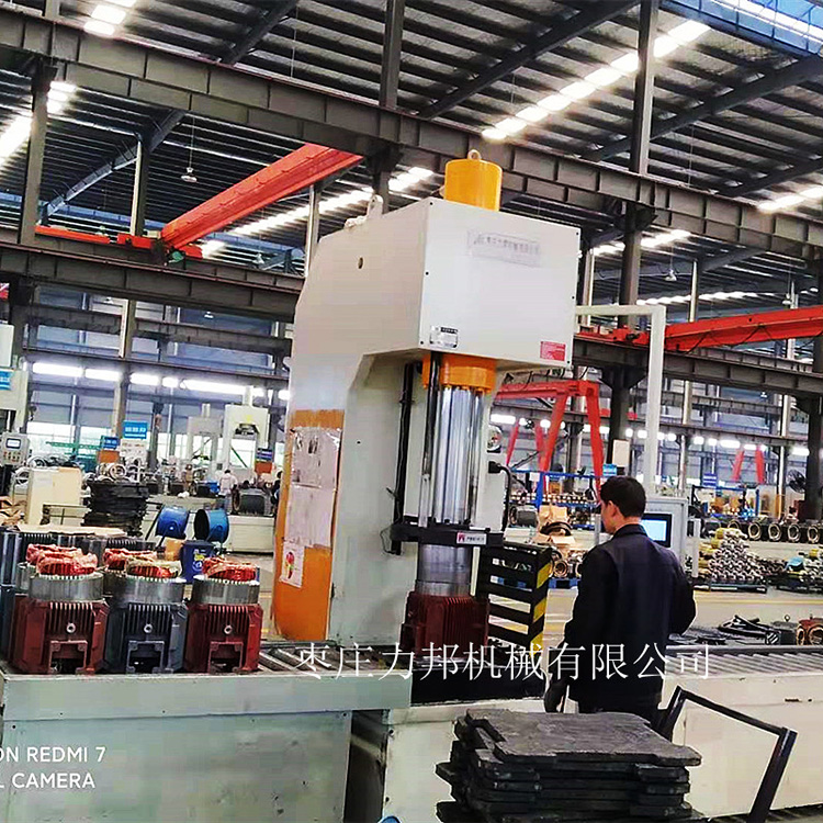 江淮100吨定子压装机