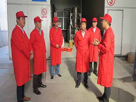 中石化华北油气分公司石油工程技术研究院到公司考察